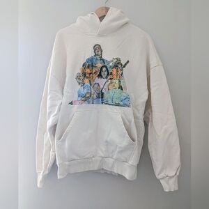 Zach Bryan Quittin Time 2024 Tour Hoodie Medium Unisex